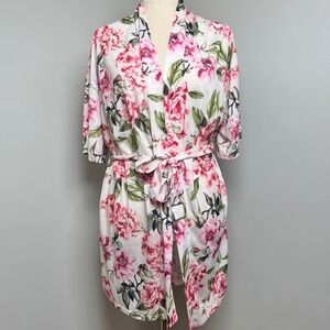 Show Me Your Mumu Floral Robe‎ Kimono Lightweight Duster Cover Up OS